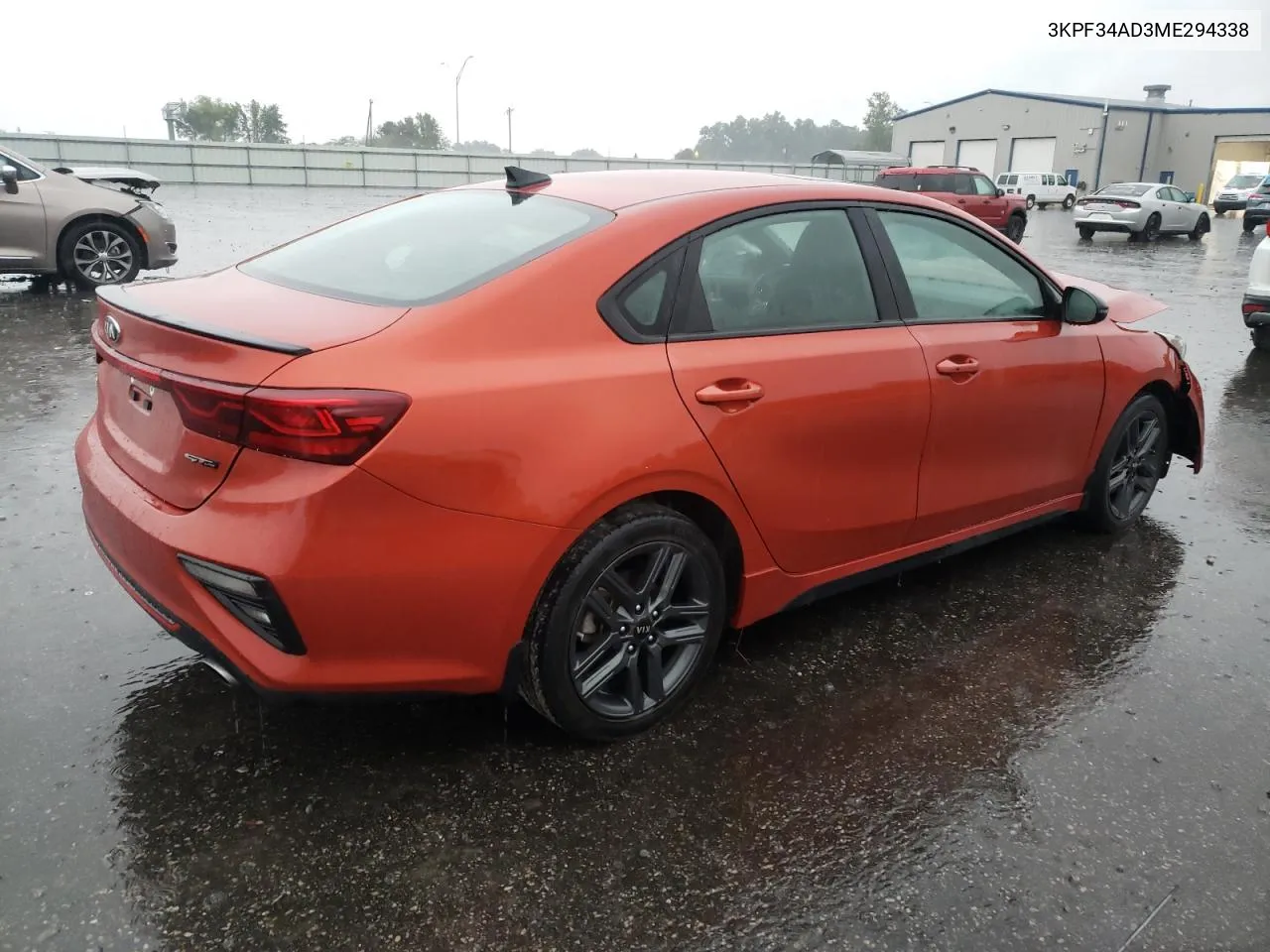 3KPF34AD3ME294338 2021 Kia Forte Gt Line