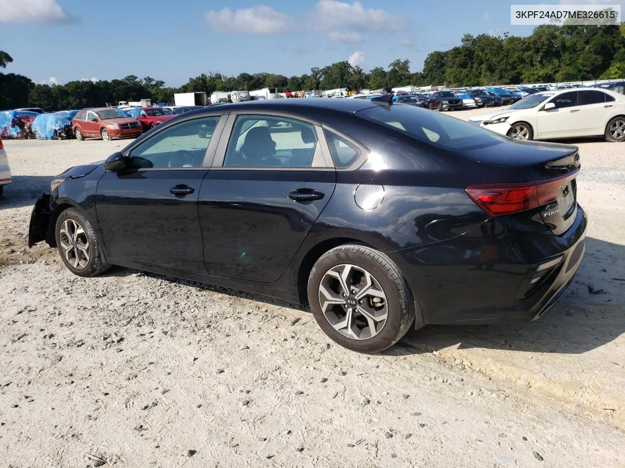 3KPF24AD7ME326615 2021 Kia Forte Fe