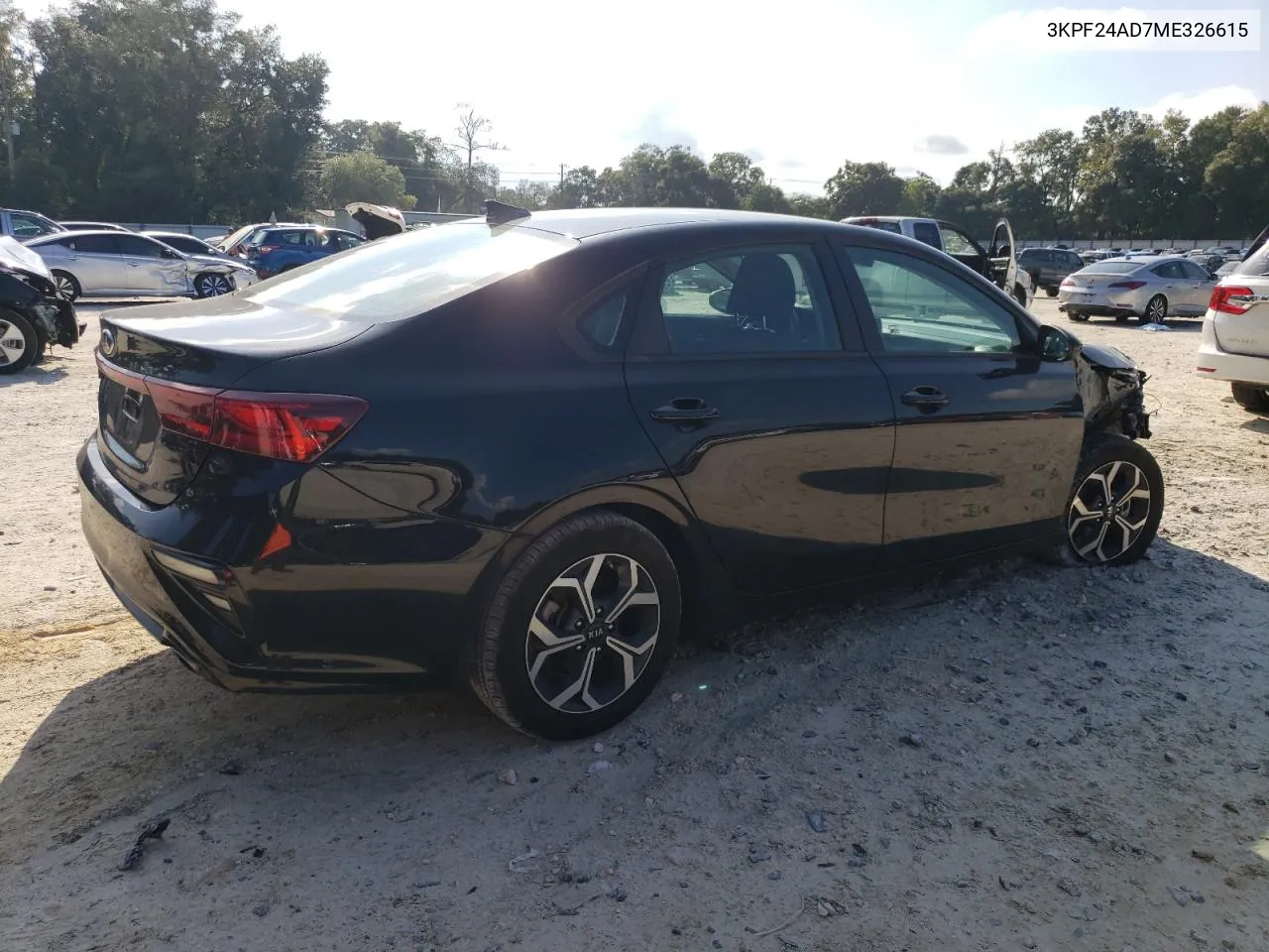 2021 Kia Forte Fe VIN: 3KPF24AD7ME326615 Lot: 72293764