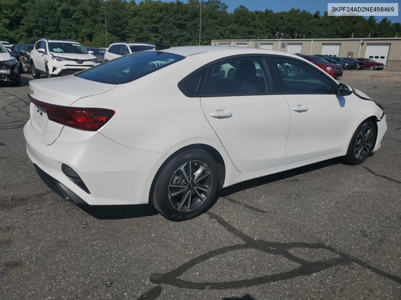 2022 Kia Forte Fe VIN: 3KPF24AD2NE498469 Lot: 71535144