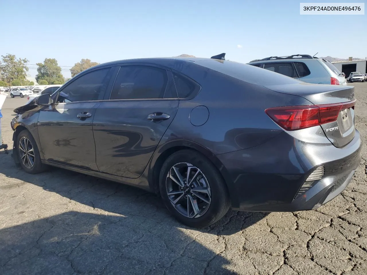 2022 Kia Forte Fe VIN: 3KPF24AD0NE496476 Lot: 72473384