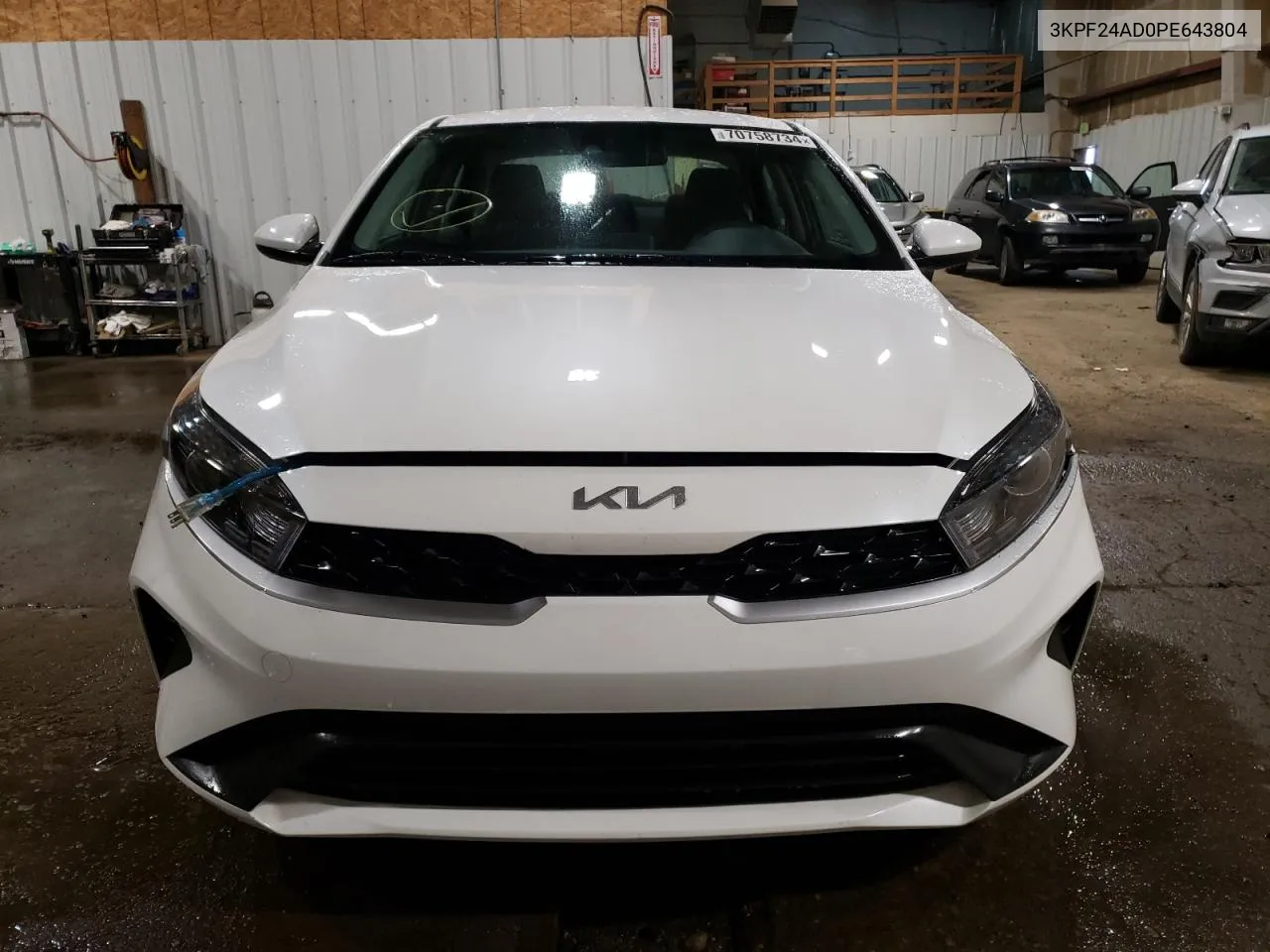 2023 Kia Forte Lx VIN: 3KPF24AD0PE643804 Lot: 70758734