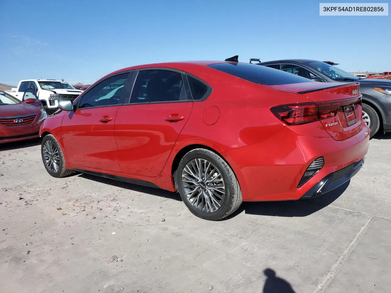 2024 Kia Forte Gt Line VIN: 3KPF54AD1RE802856 Lot: 72411784