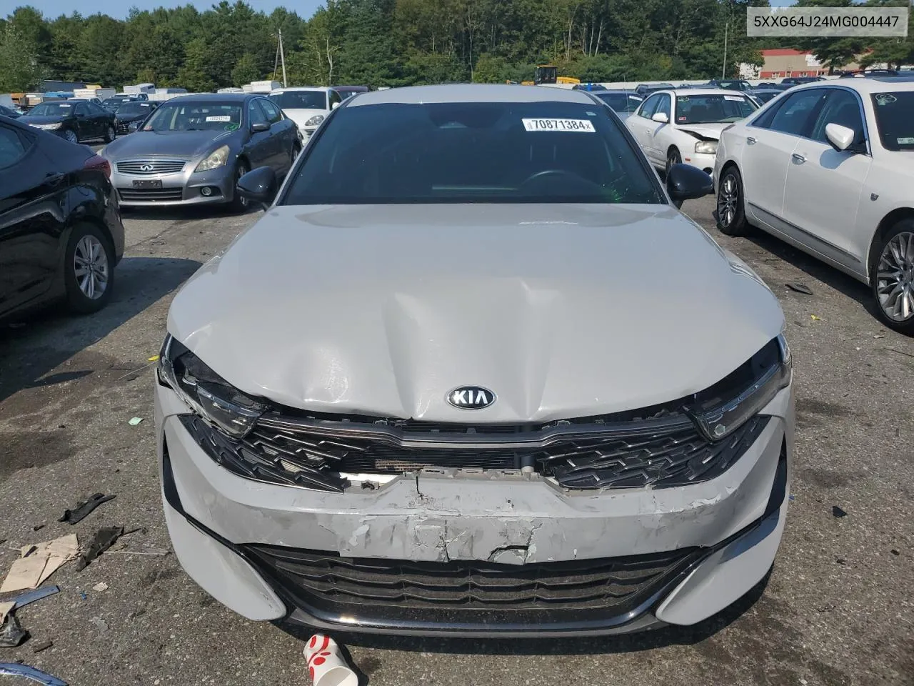 2021 Kia K5 Gt Line VIN: 5XXG64J24MG004447 Lot: 70871384