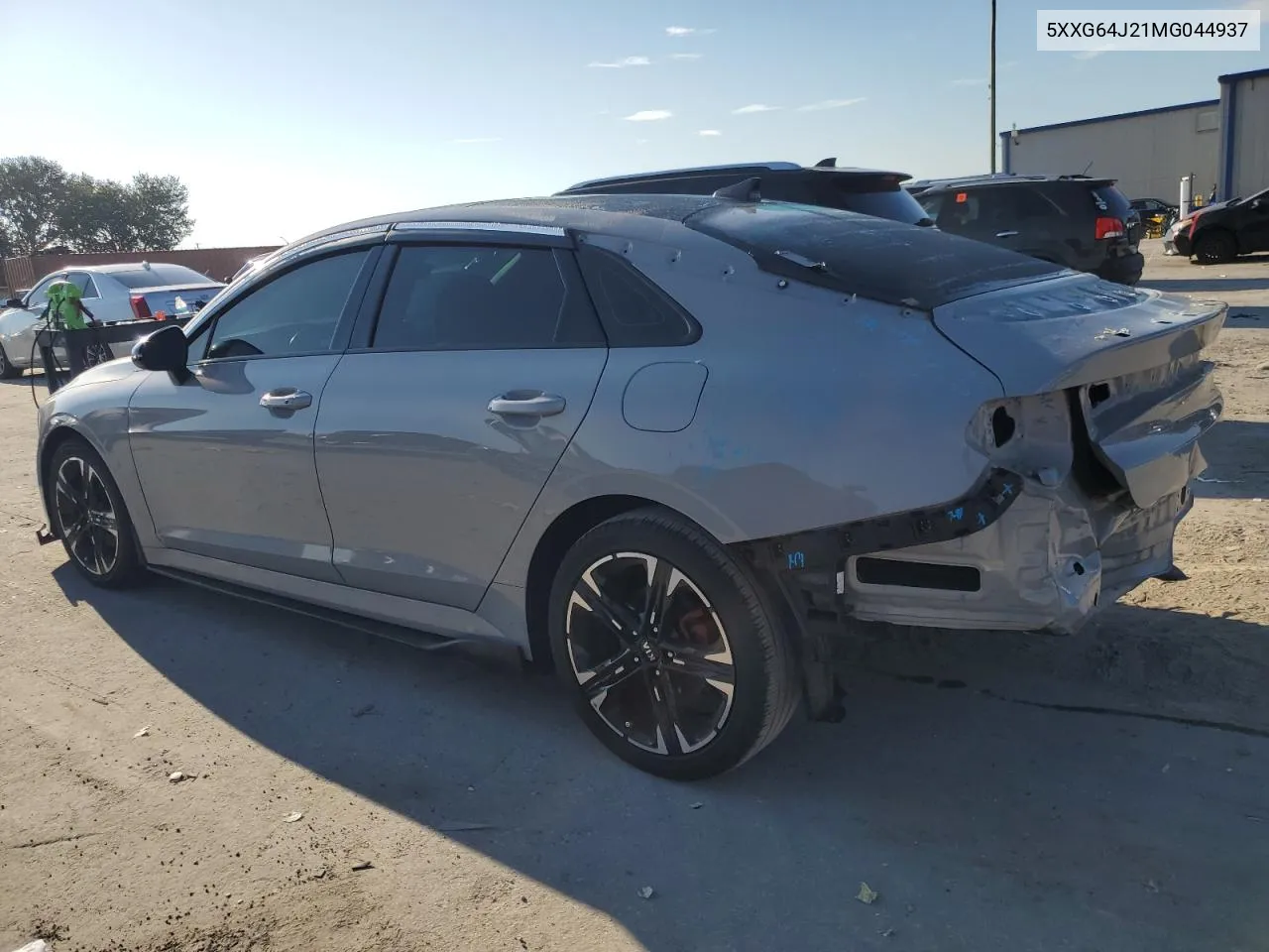 2021 Kia K5 Gt Line VIN: 5XXG64J21MG044937 Lot: 72341444