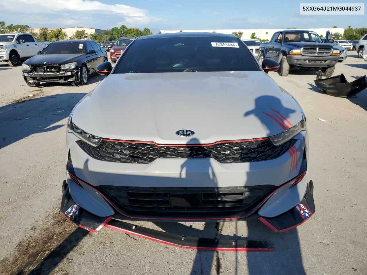 2021 Kia K5 Gt Line VIN: 5XXG64J21MG044937 Lot: 72341444