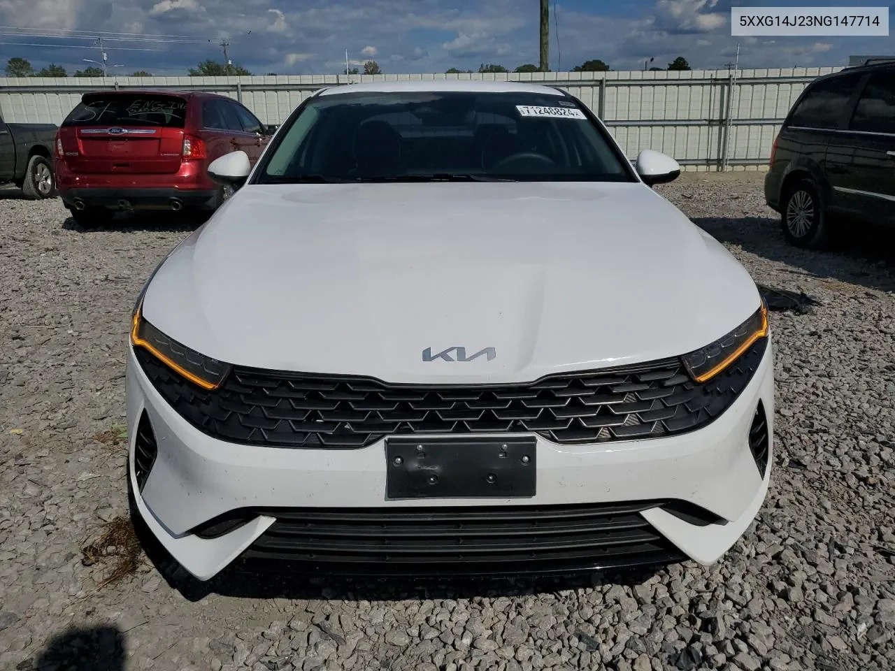 2022 Kia K5 Lxs VIN: 5XXG14J23NG147714 Lot: 71248824