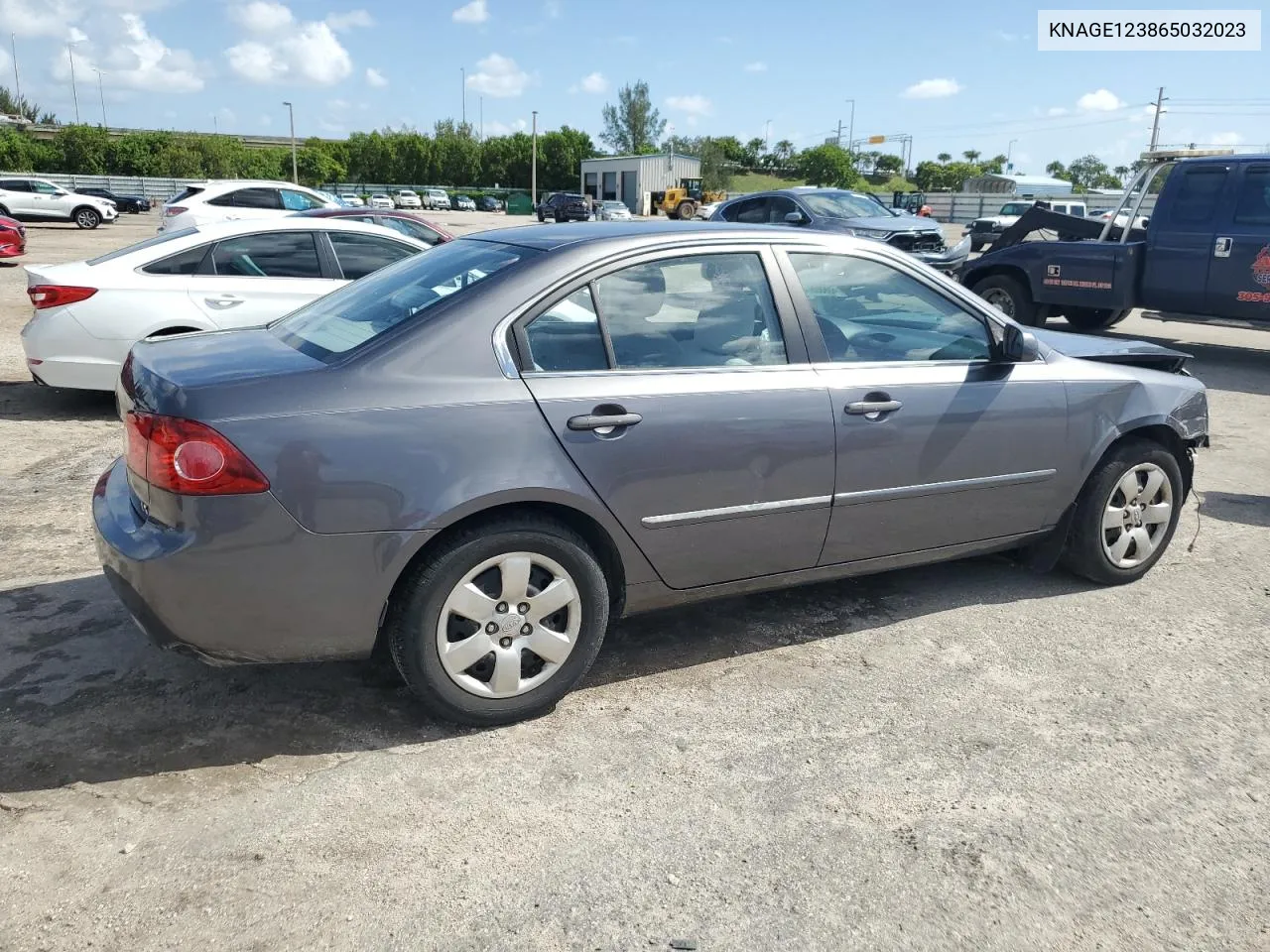 KNAGE123865032023 2006 Kia Optima Lx