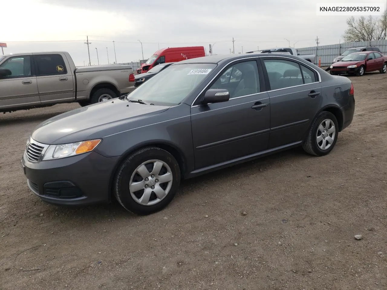 KNAGE228095357092 2009 Kia Optima Lx