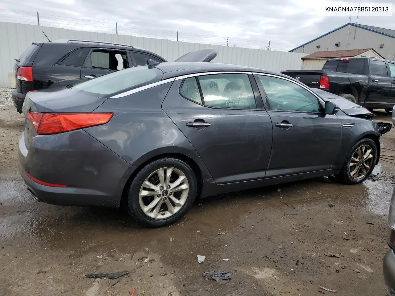 2011 Kia Optima Ex VIN: KNAGN4A78B5120313 Lot: 36949674