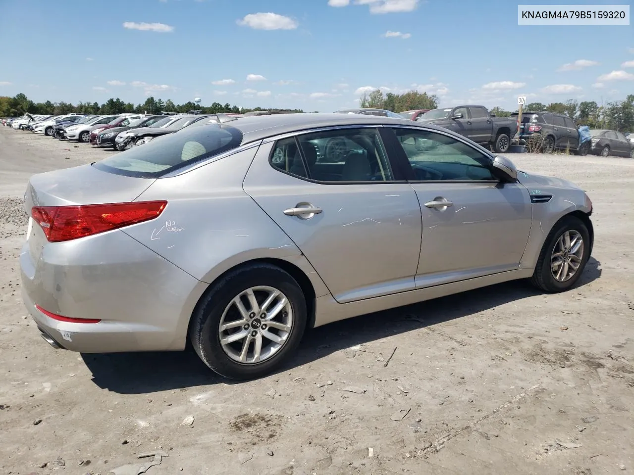 2011 Kia Optima Lx VIN: KNAGM4A79B5159320 Lot: 70400334