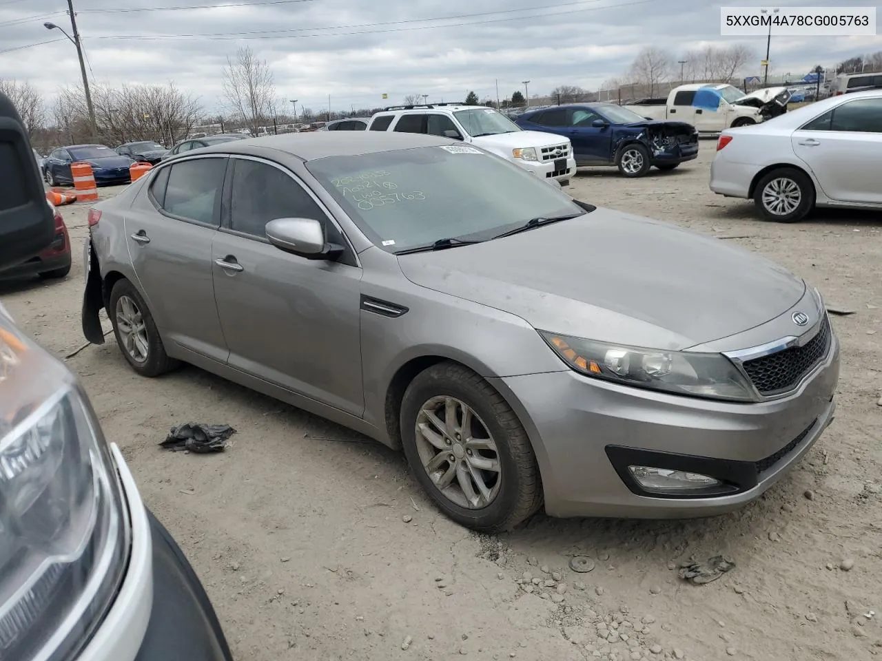 2012 Kia Optima Lx VIN: 5XXGM4A78CG005763 Lot: 43099714