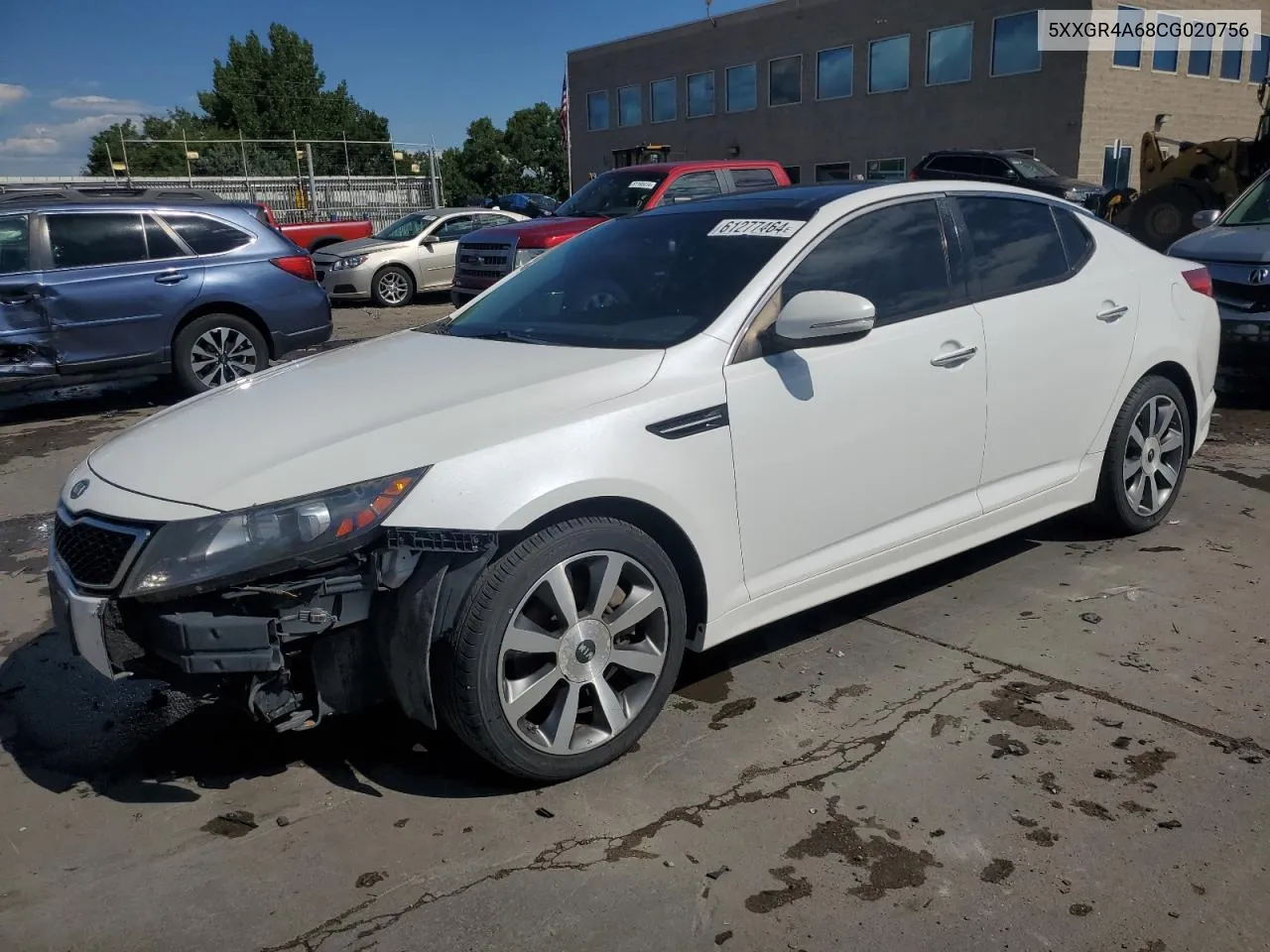 2012 Kia Optima Sx VIN: 5XXGR4A68CG020756 Lot: 61277464