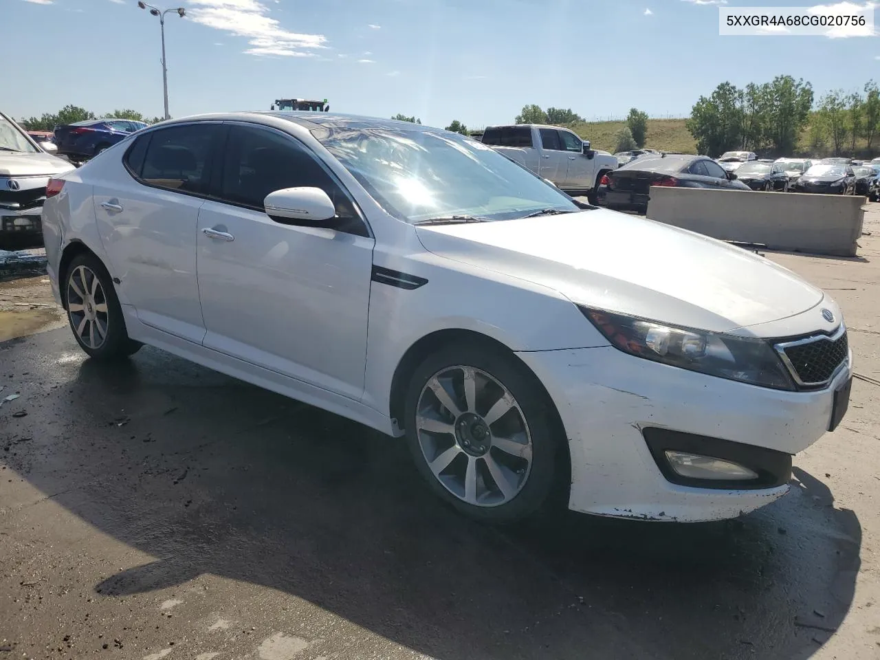 2012 Kia Optima Sx VIN: 5XXGR4A68CG020756 Lot: 61277464