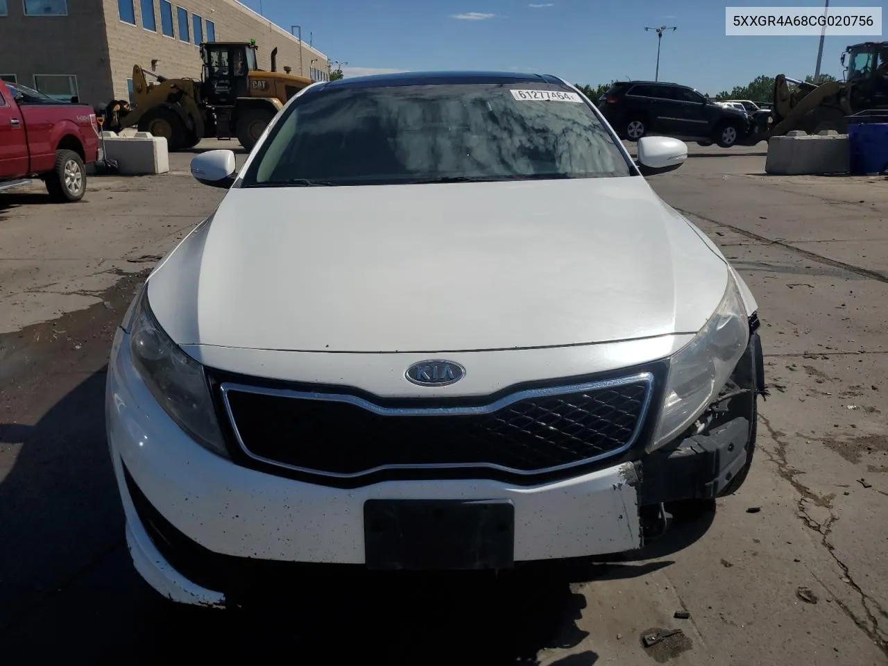 2012 Kia Optima Sx VIN: 5XXGR4A68CG020756 Lot: 61277464