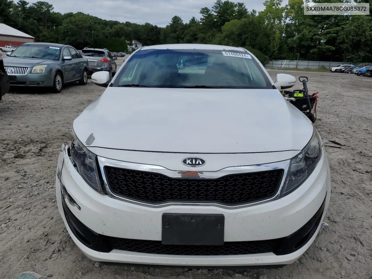 2012 Kia Optima Lx VIN: 5XXGM4A78CG085372 Lot: 67488424