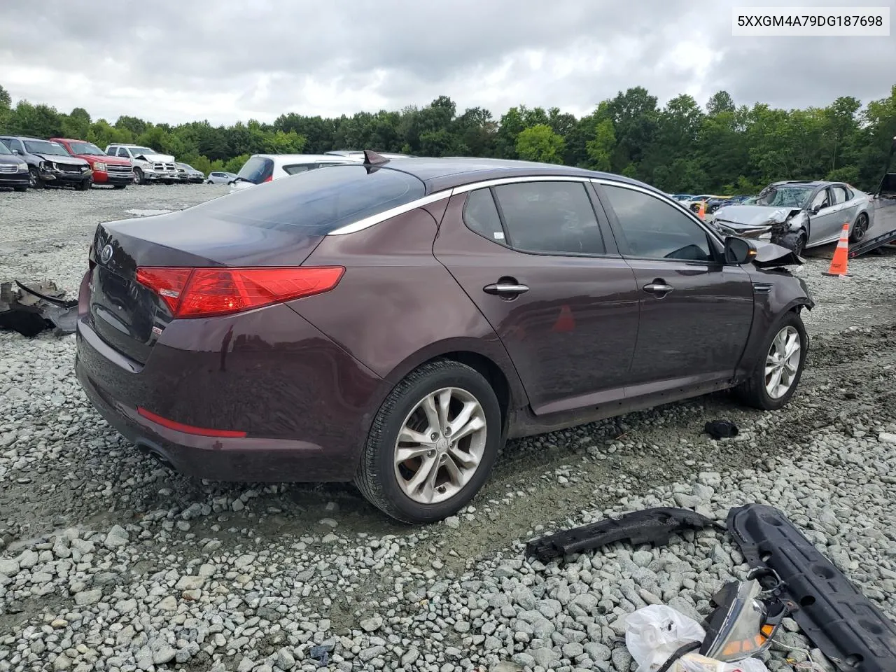 5XXGM4A79DG187698 2013 Kia Optima Lx