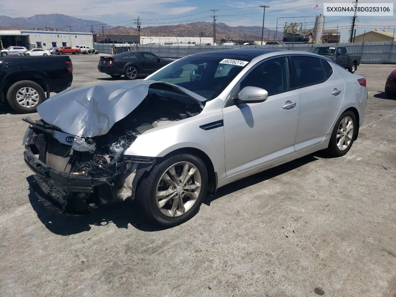 2013 Kia Optima Ex VIN: 5XXGN4A78DG253106 Lot: 66206274