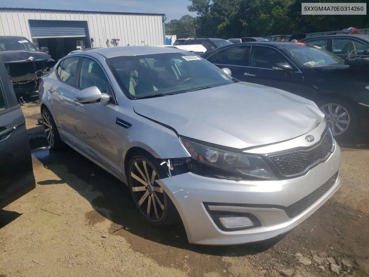 2014 Kia Optima Lx VIN: 5XXGM4A70EG314260 Lot: 68983304