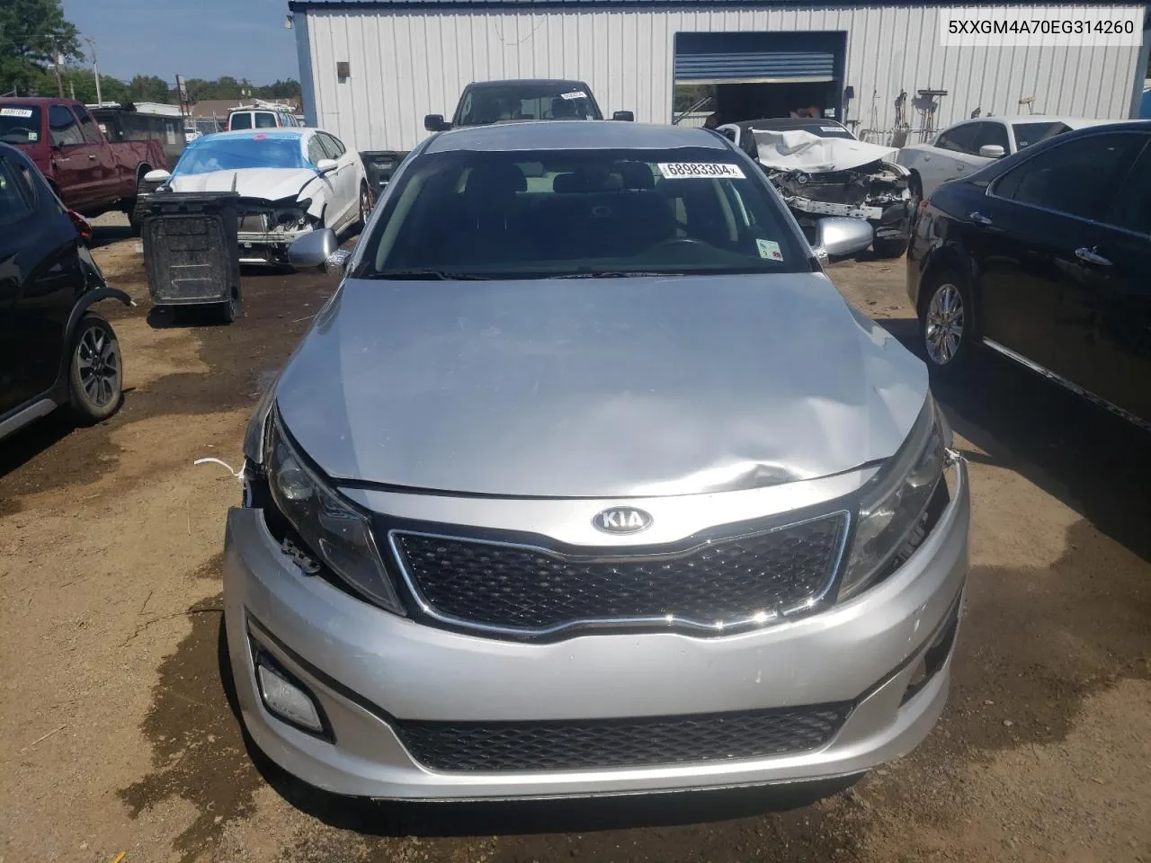 2014 Kia Optima Lx VIN: 5XXGM4A70EG314260 Lot: 68983304