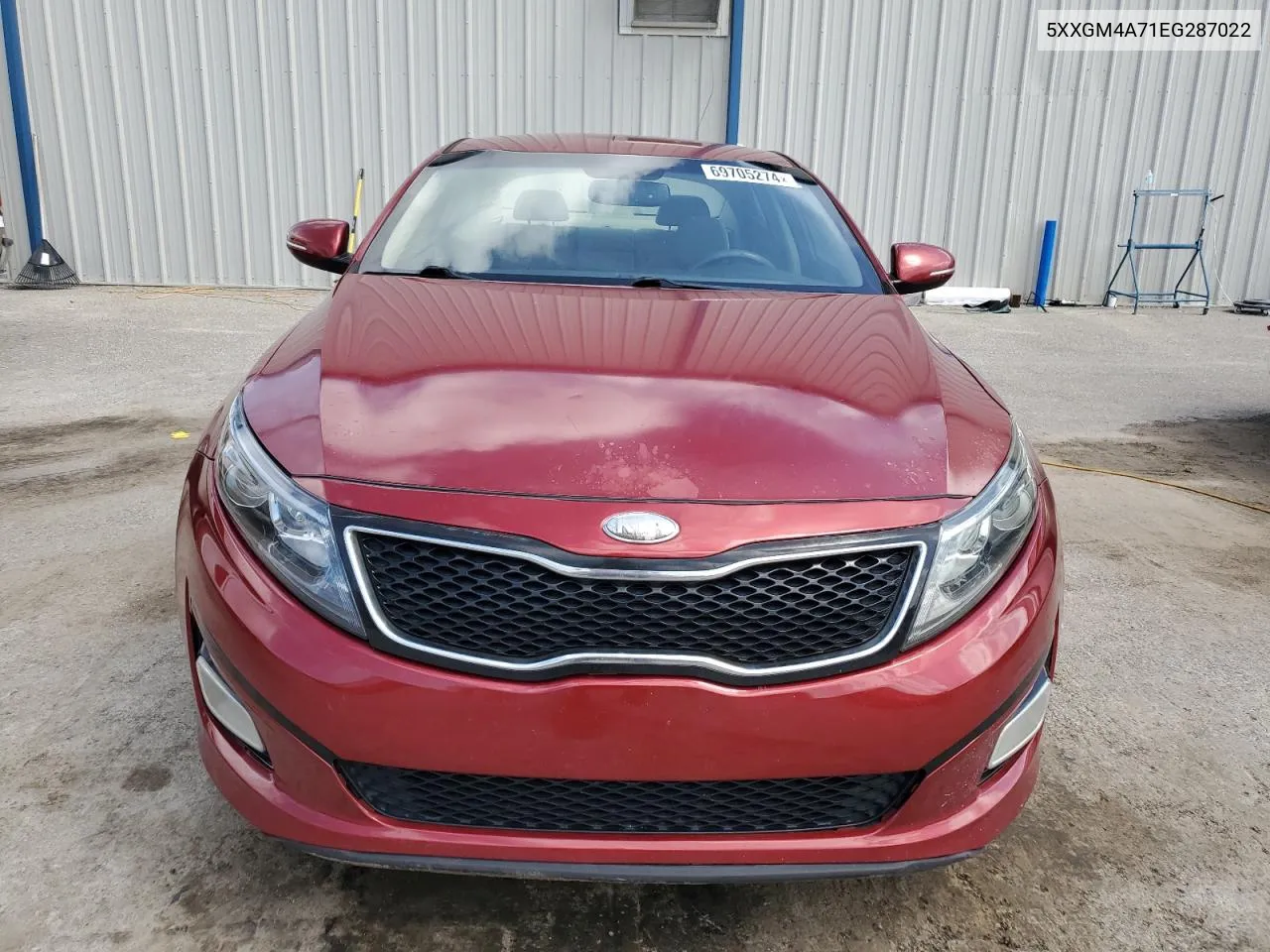 5XXGM4A71EG287022 2014 Kia Optima Lx