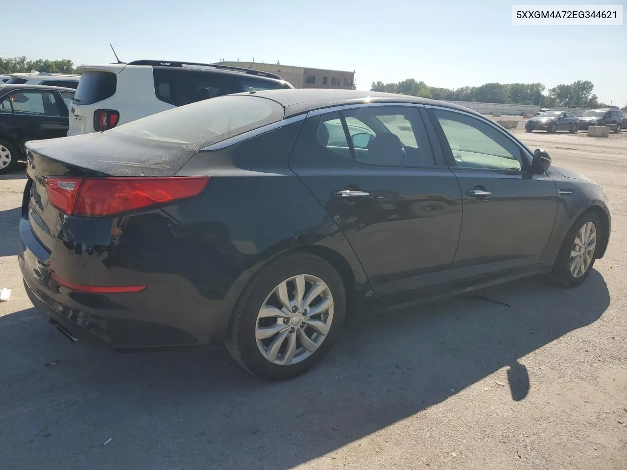 2014 Kia Optima Lx VIN: 5XXGM4A72EG344621 Lot: 70308184