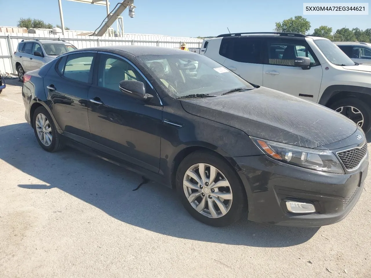 2014 Kia Optima Lx VIN: 5XXGM4A72EG344621 Lot: 70308184