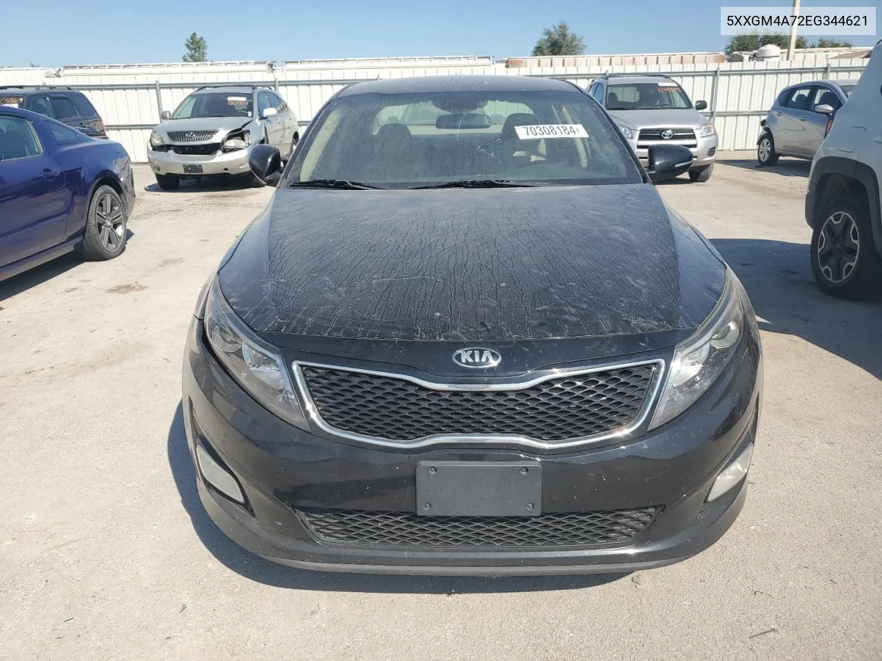 2014 Kia Optima Lx VIN: 5XXGM4A72EG344621 Lot: 70308184