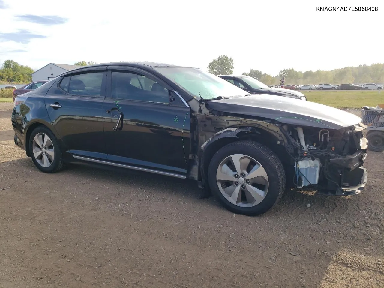 KNAGN4AD7E5068408 2014 Kia Optima Hybrid