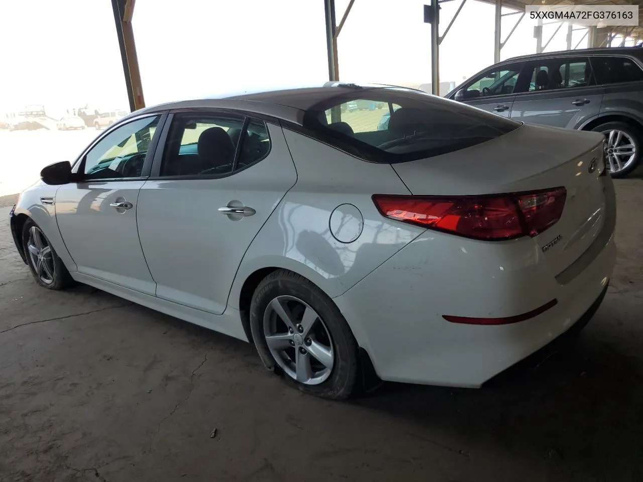 5XXGM4A72FG376163 2015 Kia Optima Lx