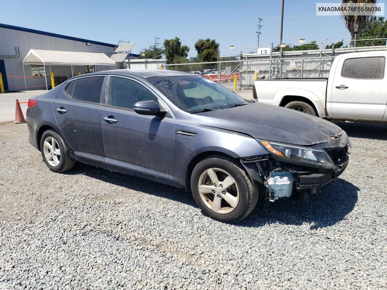 2015 Kia Optima Lx VIN: KNAGM4A76F5556036 Lot: 69702494