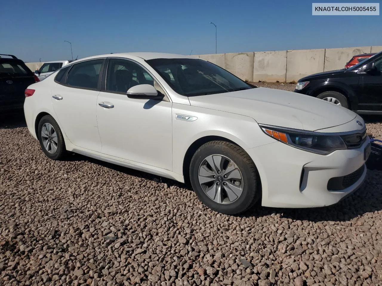 KNAGT4LC0H5005455 2017 Kia Optima Hybrid