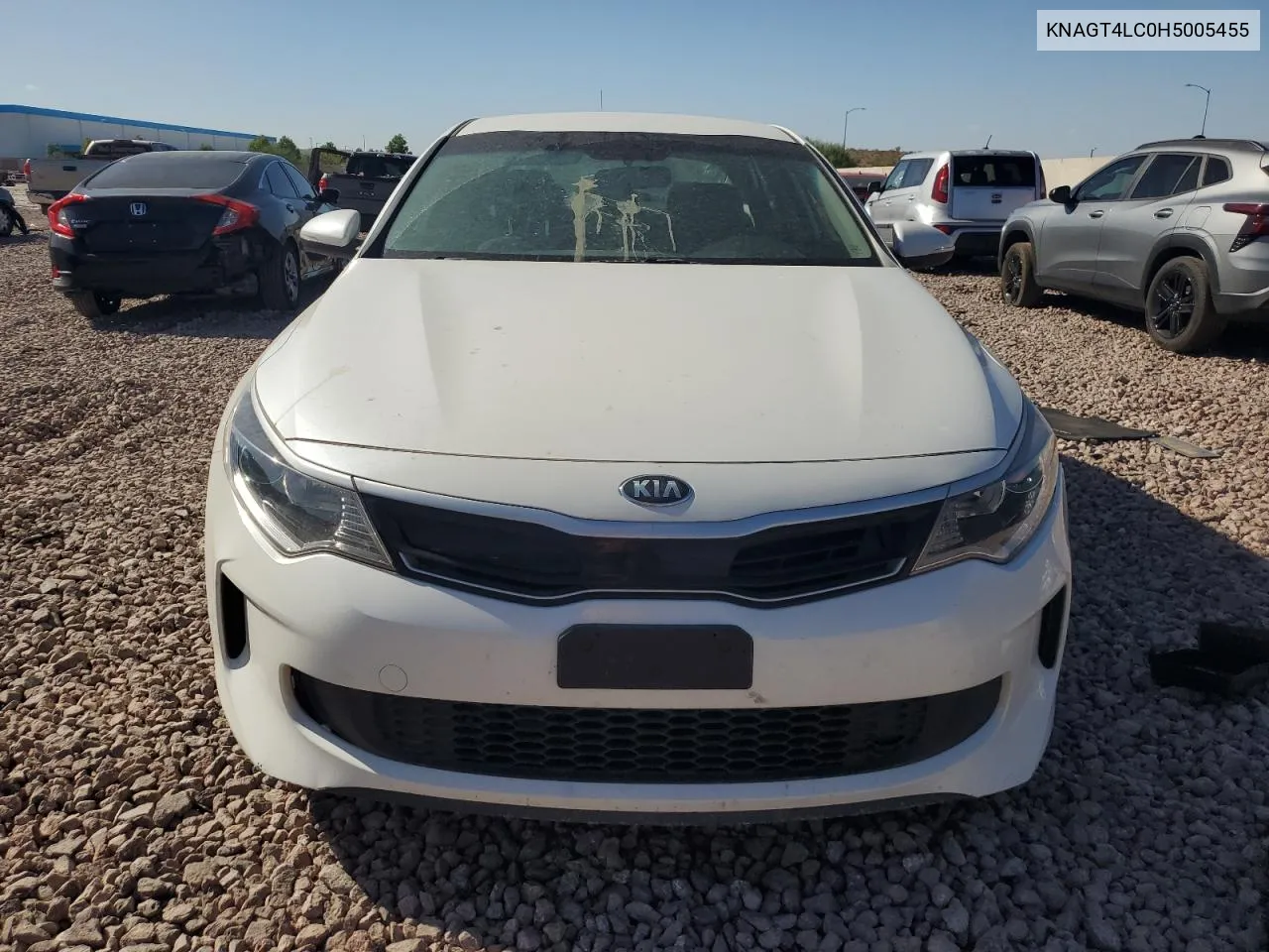 KNAGT4LC0H5005455 2017 Kia Optima Hybrid