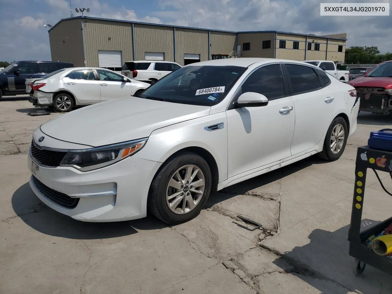 2018 Kia Optima Lx VIN: 5XXGT4L34JG201970 Lot: 68400784