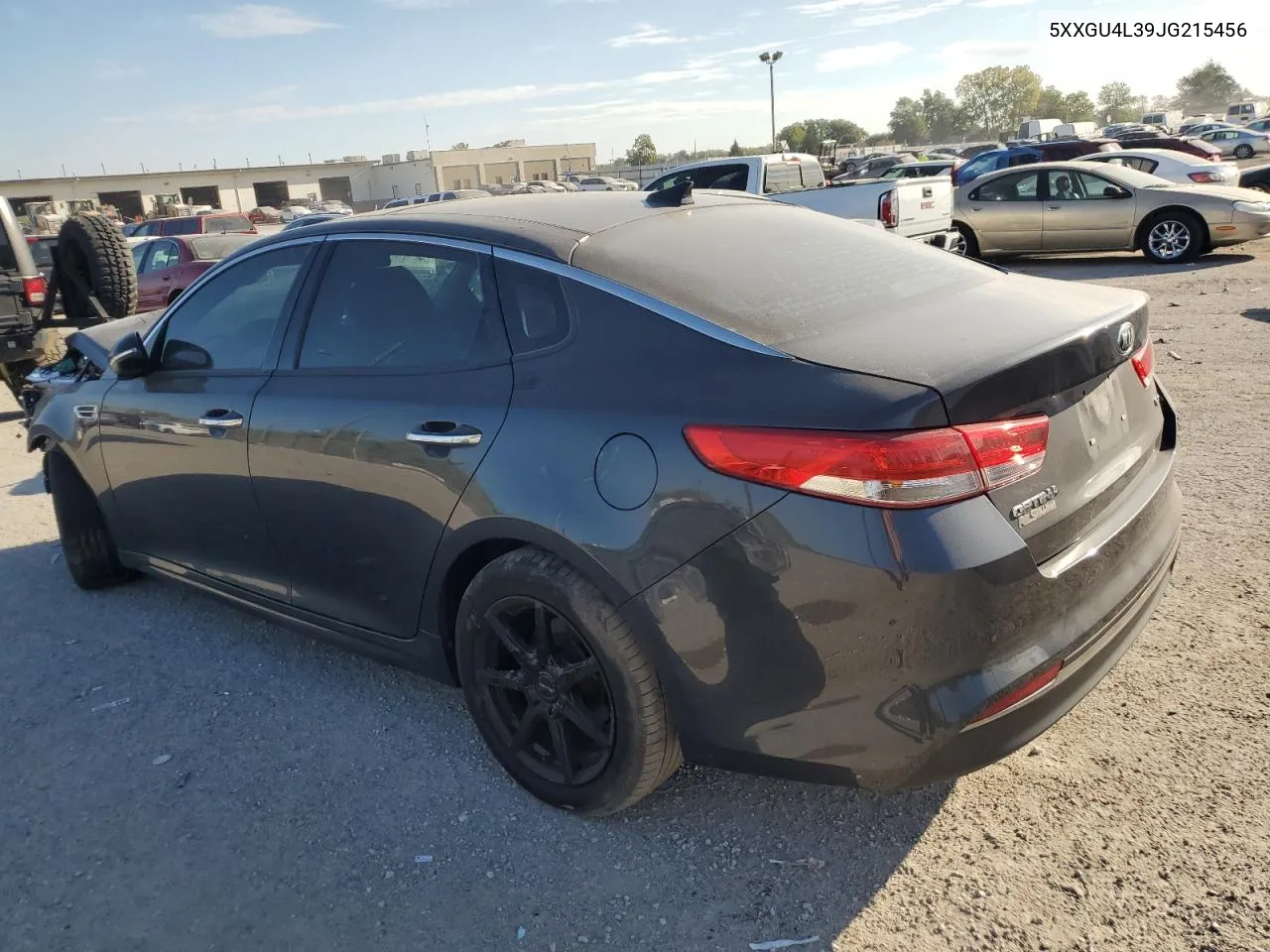 2018 Kia Optima Ex VIN: 5XXGU4L39JG215456 Lot: 71776634