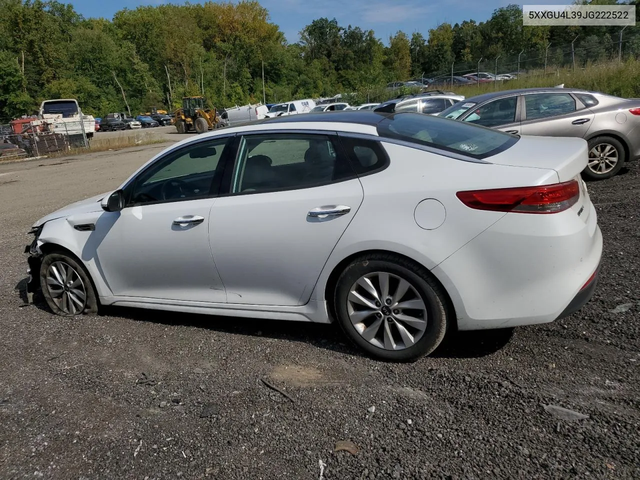 2018 Kia Optima Ex VIN: 5XXGU4L39JG222522 Lot: 72003954