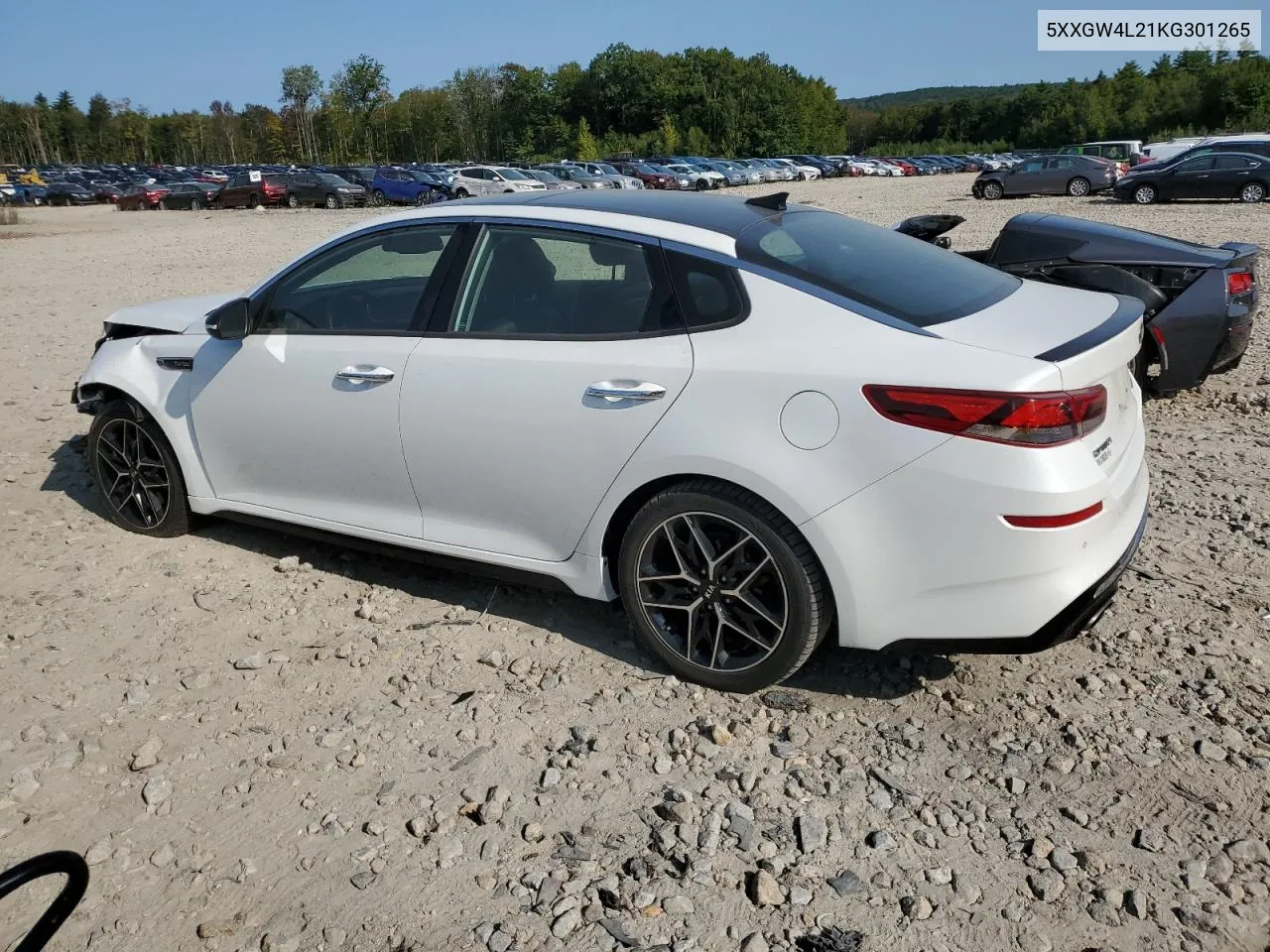 2019 Kia Optima Sx VIN: 5XXGW4L21KG301265 Lot: 71017224