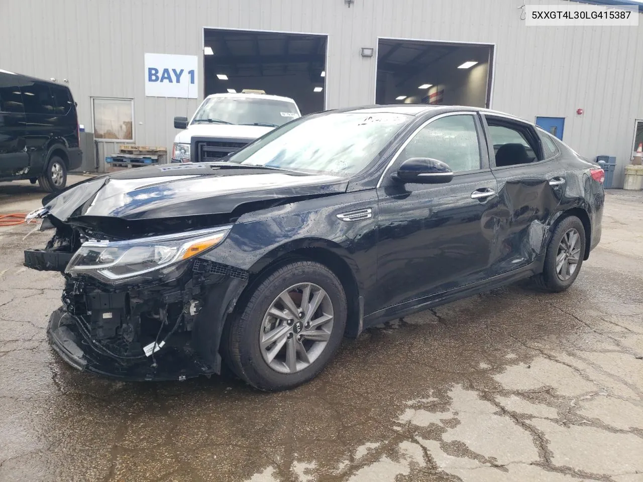 2020 Kia Optima Lx VIN: 5XXGT4L30LG415387 Lot: 70145574