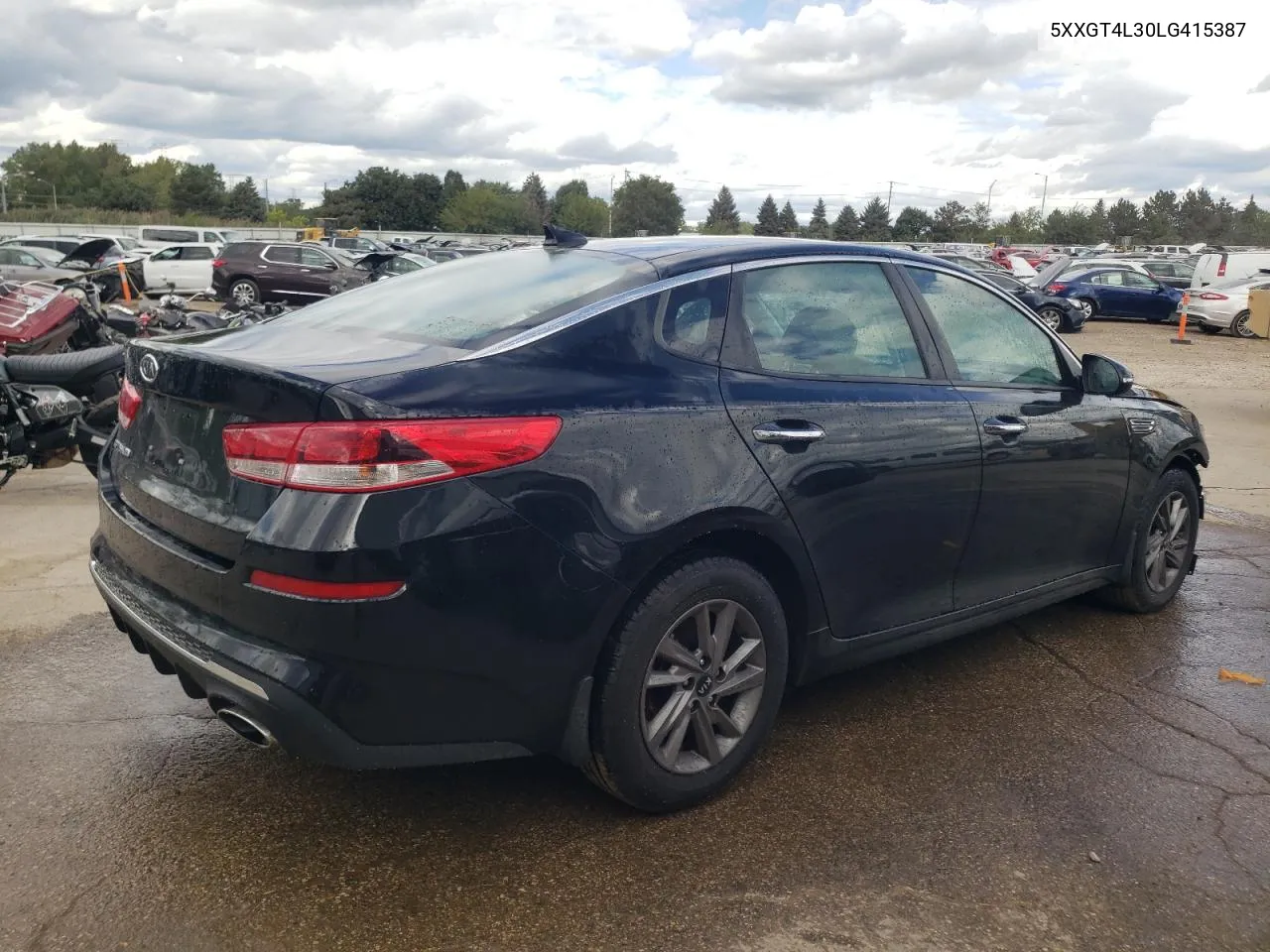 2020 Kia Optima Lx VIN: 5XXGT4L30LG415387 Lot: 70145574