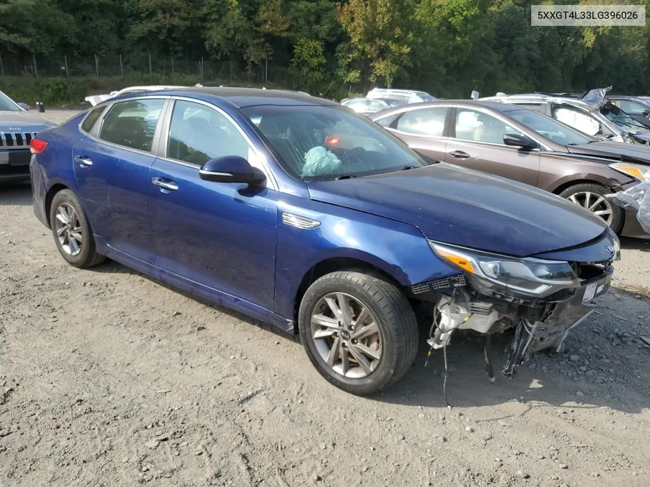 2020 Kia Optima Lx VIN: 5XXGT4L33LG396026 Lot: 71974984