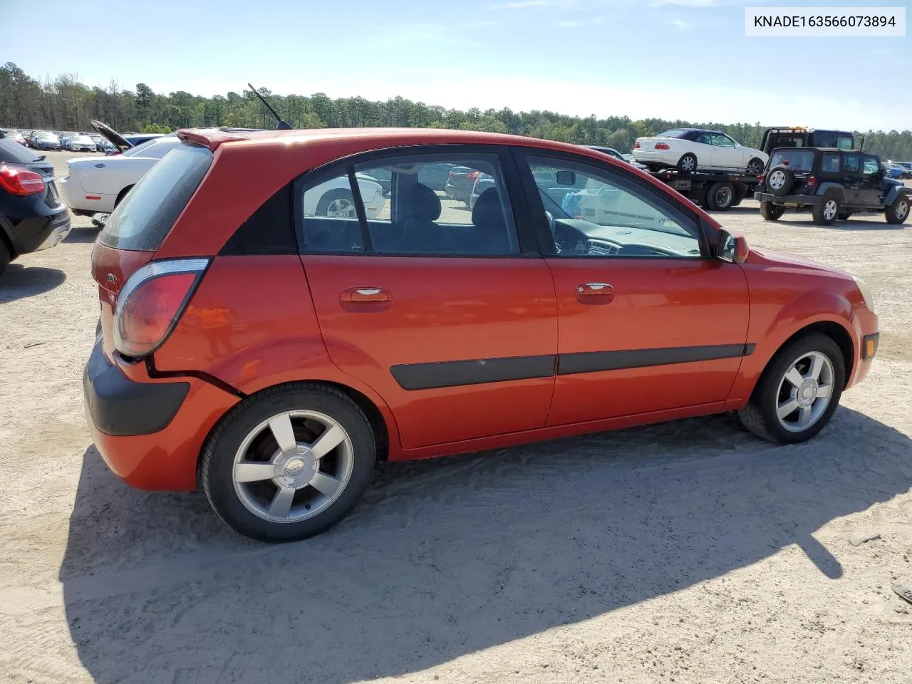 2006 Kia Rio 5 VIN: KNADE163566073894 Lot: 69501094