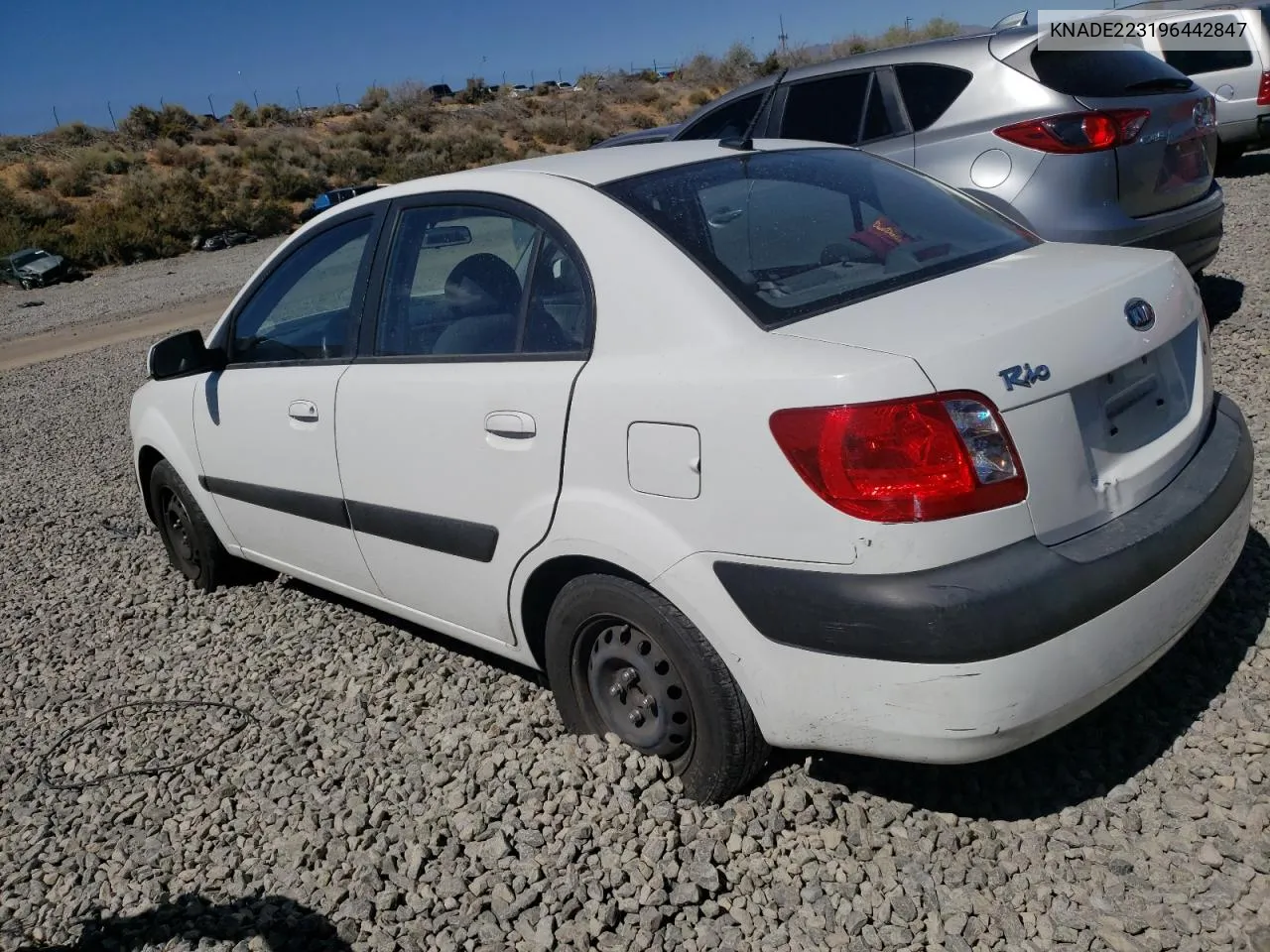 KNADE223196442847 2009 Kia Rio Base