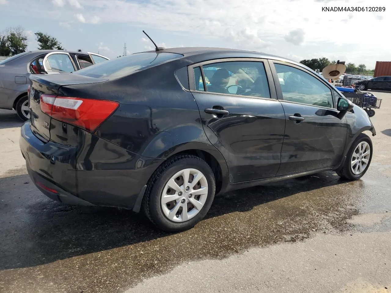 KNADM4A34D6120289 2013 Kia Rio Lx