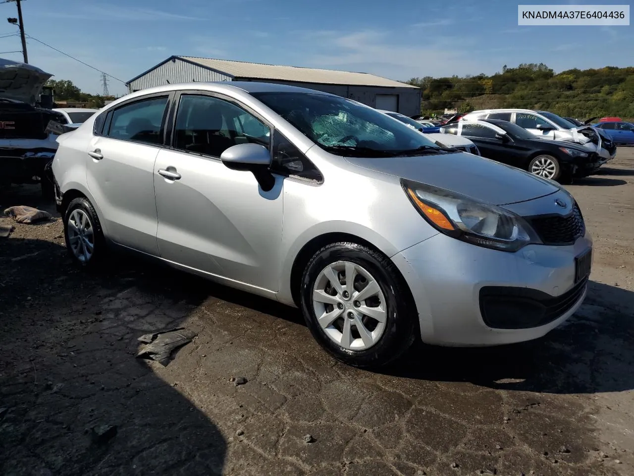 KNADM4A37E6404436 2014 Kia Rio Lx