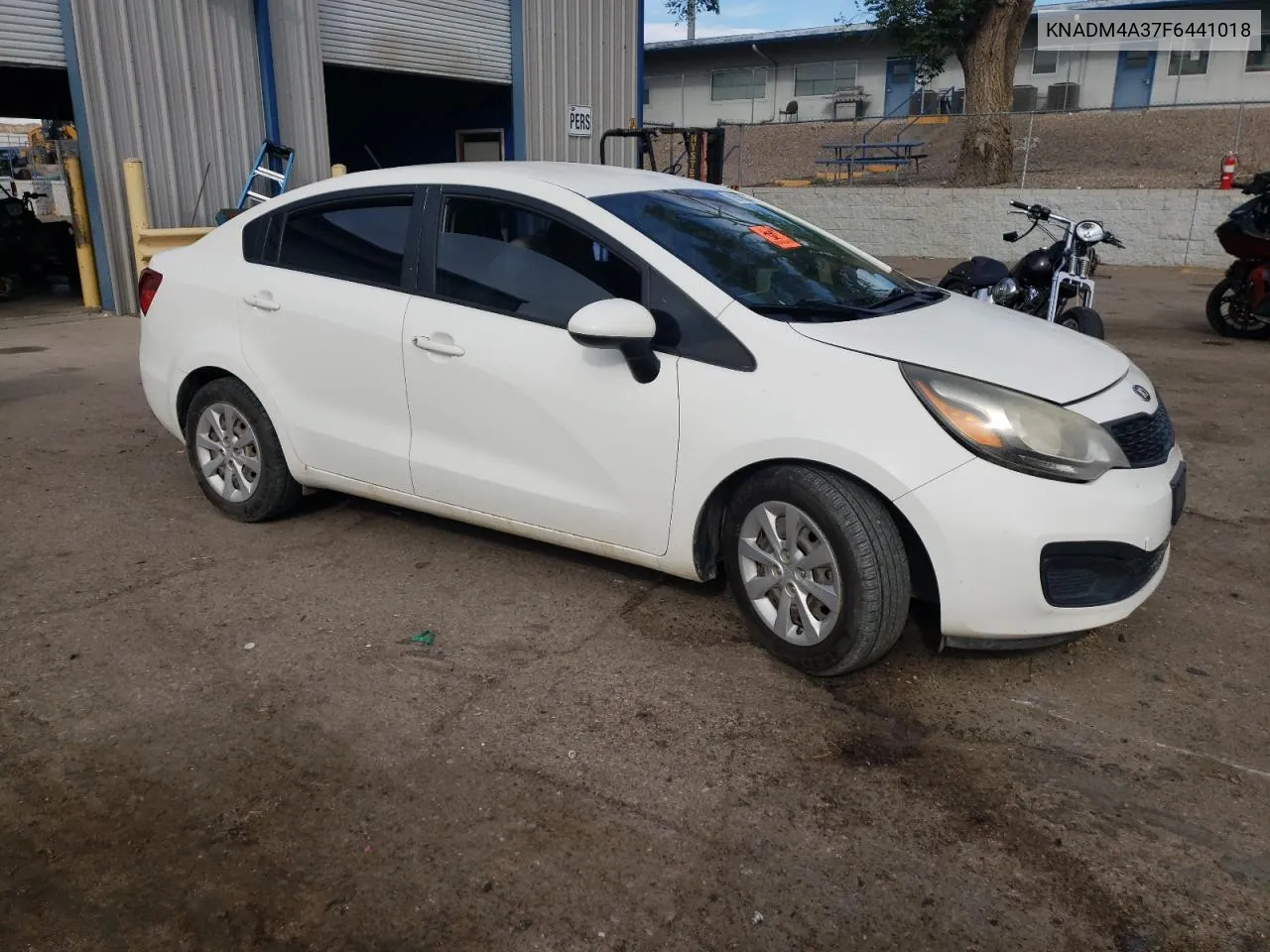 KNADM4A37F6441018 2015 Kia Rio Lx