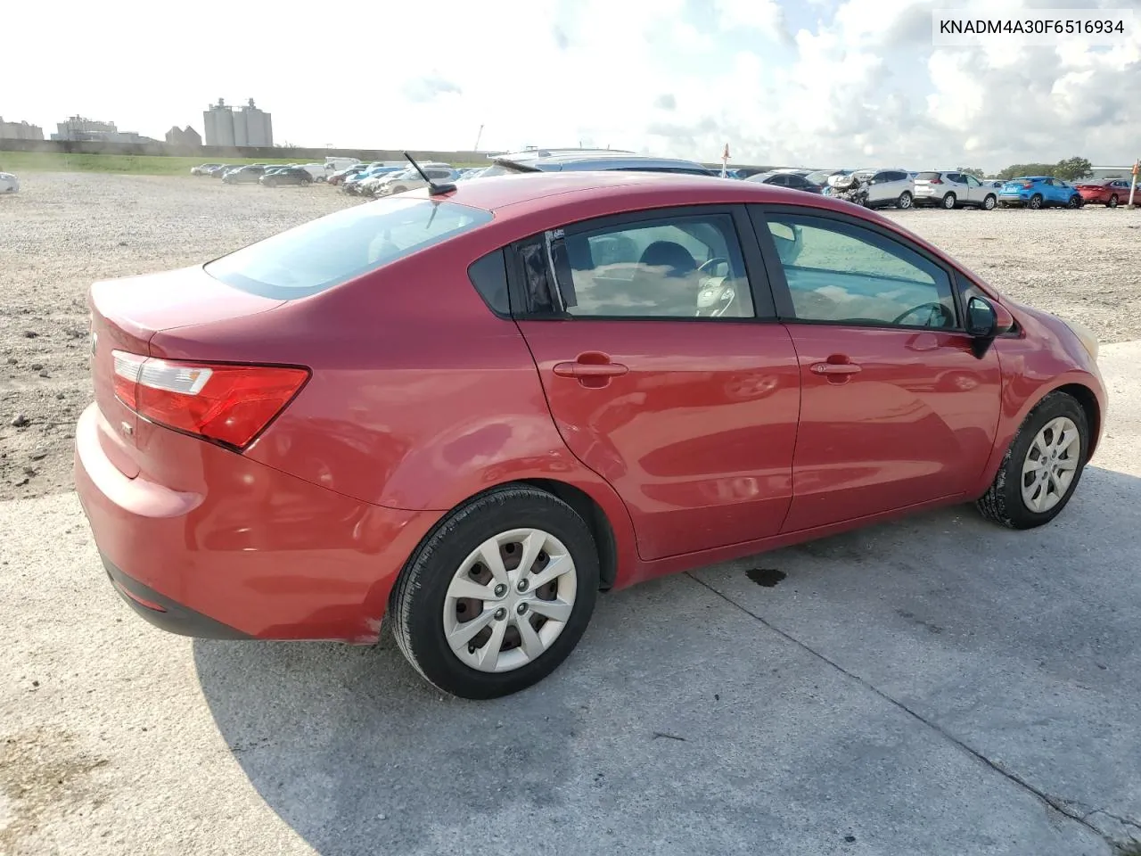 2015 Kia Rio Lx VIN: KNADM4A30F6516934 Lot: 71882174