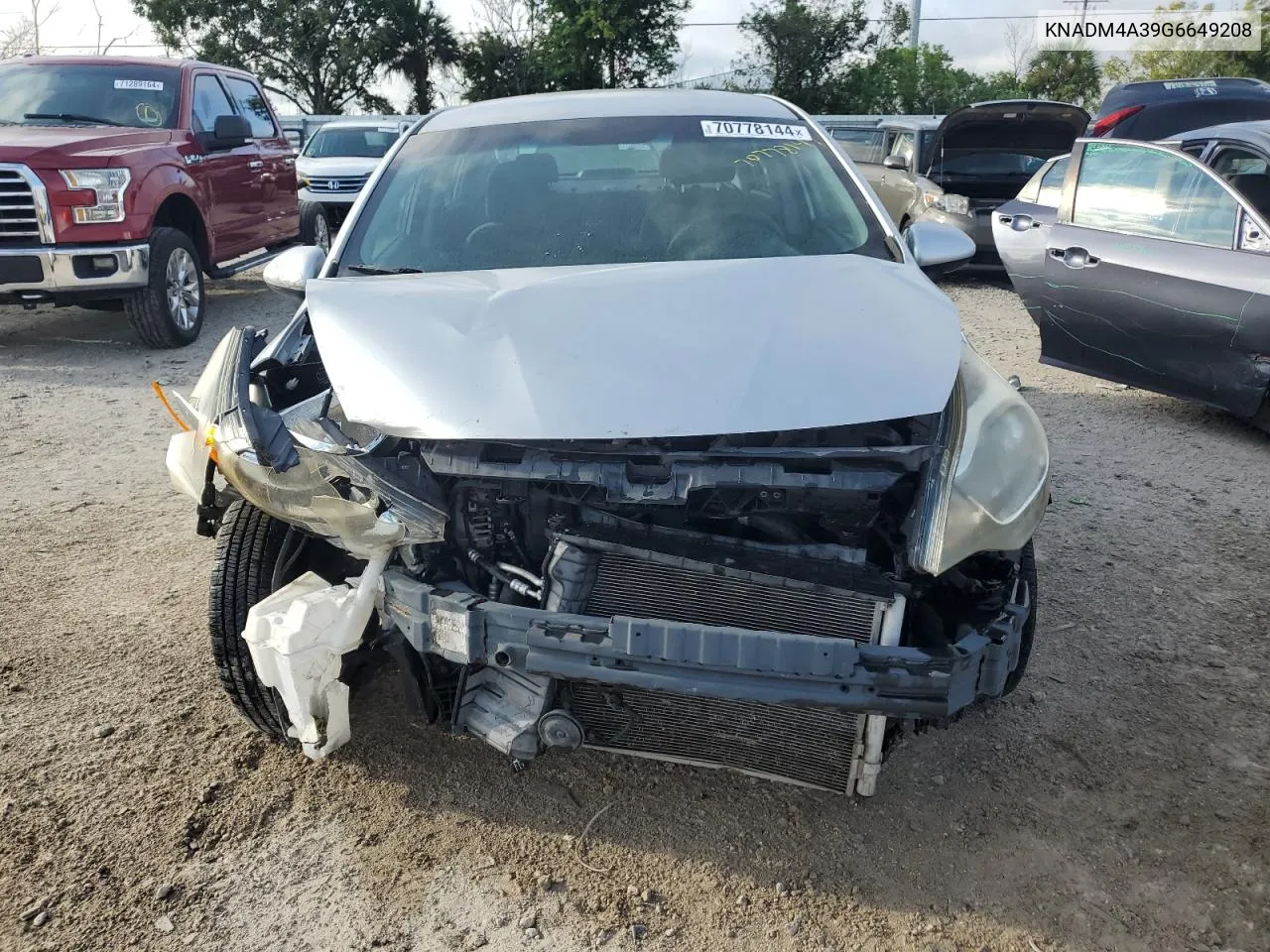 KNADM4A39G6649208 2016 Kia Rio Lx