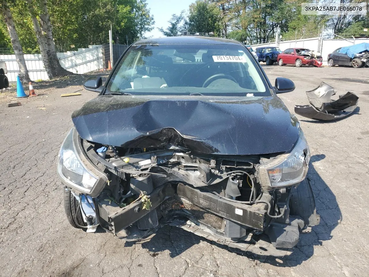 3KPA25AB7JE066078 2018 Kia Rio Lx