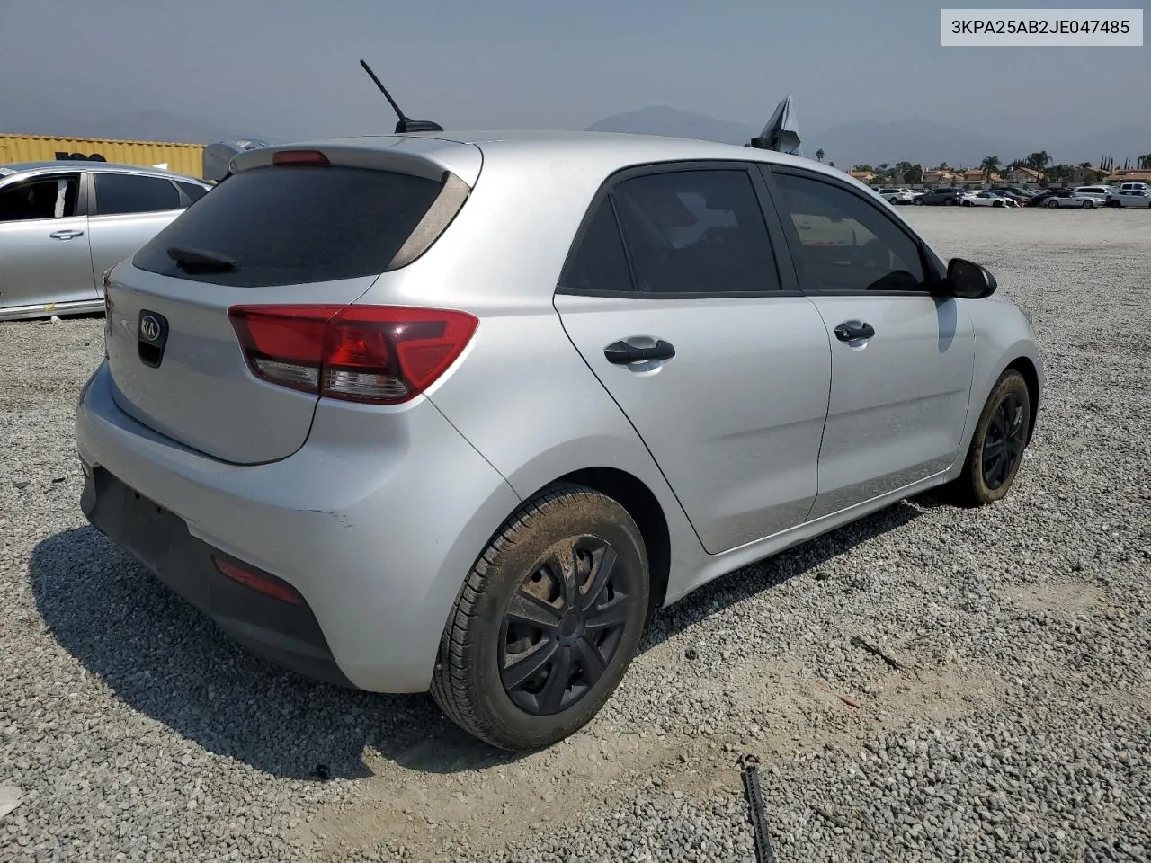 2018 Kia Rio Lx VIN: 3KPA25AB2JE047485 Lot: 71503624