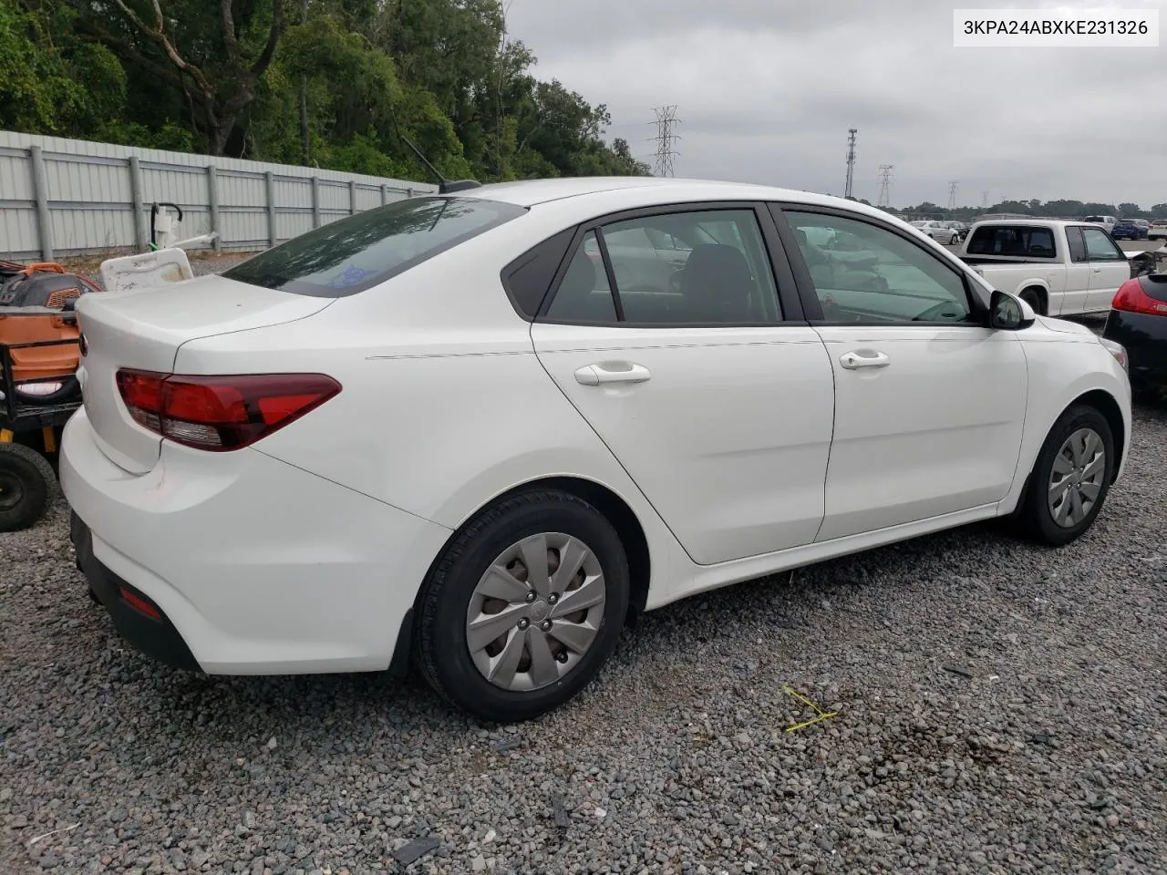 2019 Kia Rio S VIN: 3KPA24ABXKE231326 Lot: 70680534